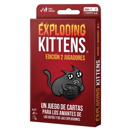 Exploding Kittens 2 Jugadores portada