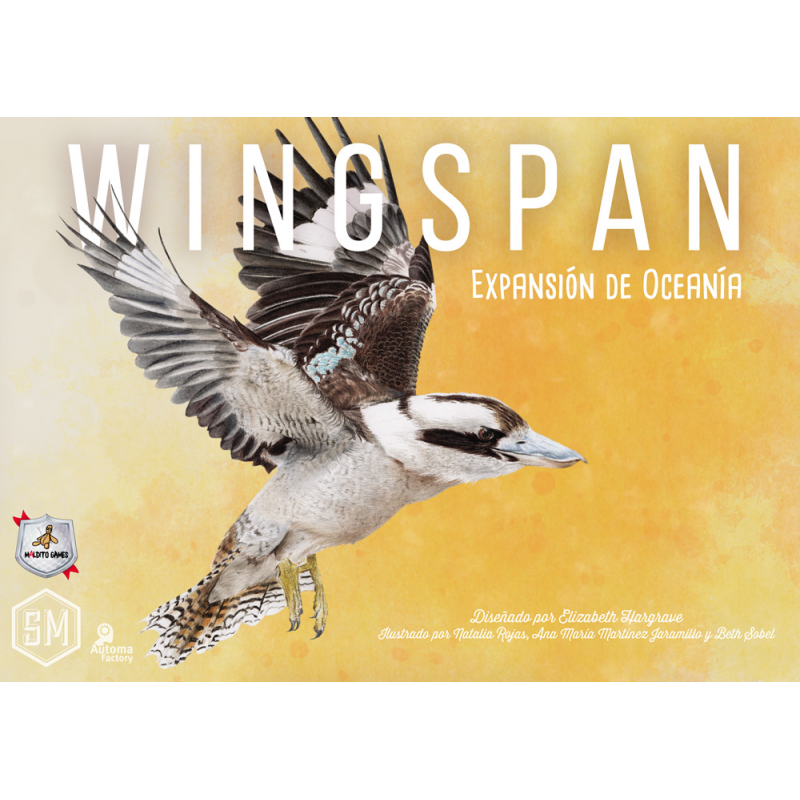 Wingspan. Expansión de Oceanía portada