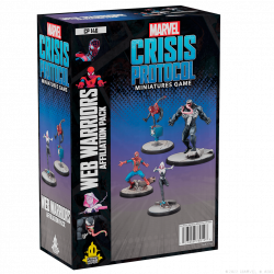 Marvel Crisis Protocol - Web Warriors Affiliation Pack caja